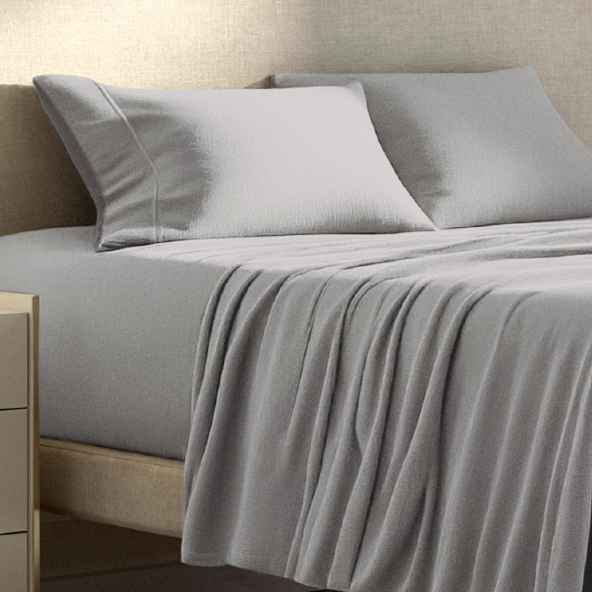 Bare Home drap-housse sur matelas pour comparaison d'épaisseur et ajustement clair