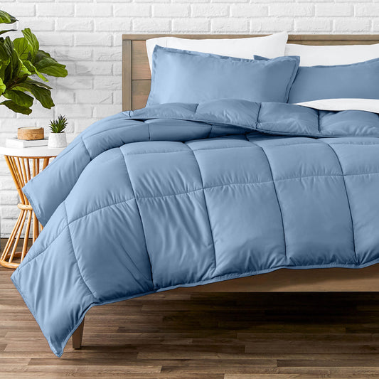 Bare Home couette Queen face du paquet montrant design et taille, pratique
