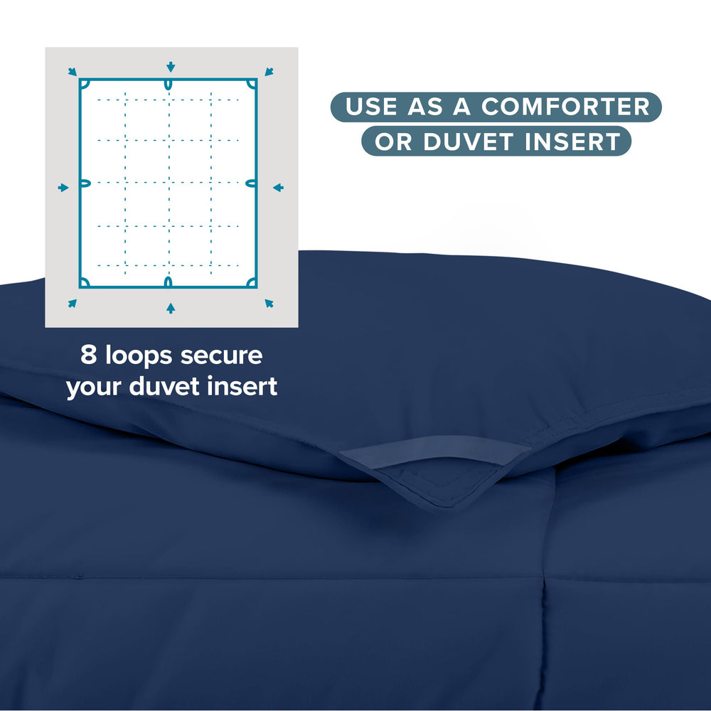 Bare Home couette posée sur lit d'étudiant, solution pratique et stylée