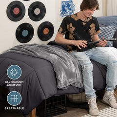 Bare Home taie d'oreiller assortie, finition coordonnée pour confort