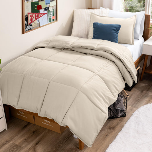 Bare Home couette Twin face entière montrant confort immédiat