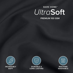 Bare Home gros plan tissu brossé mettant en valeur douceur