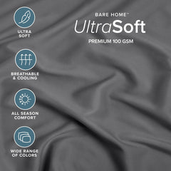 Bare Home coin élastique détaillé montrant maintien sûr sur bords de matelas