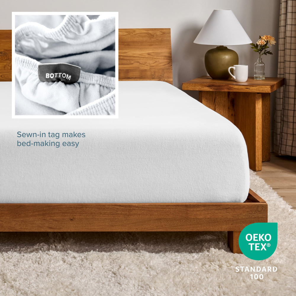 Bare Home coin montrant poche 15" pour matelas épais