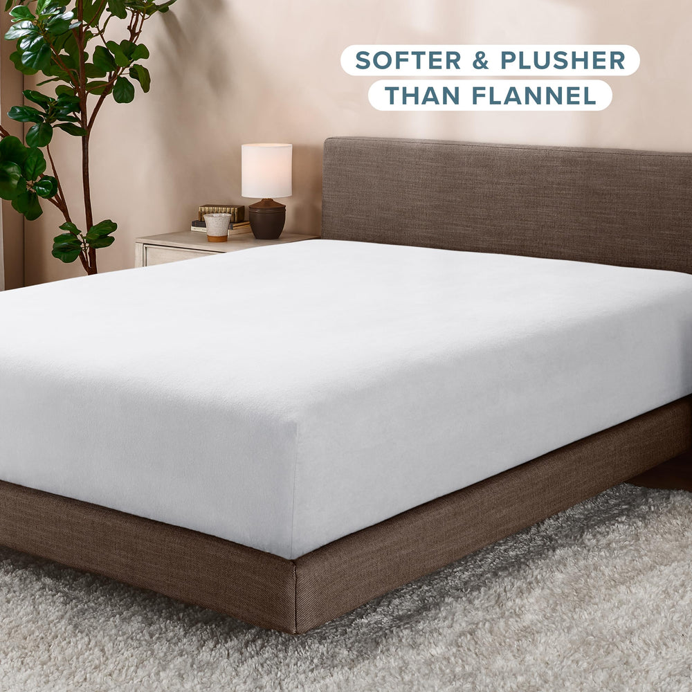 Bare Home gros plan texture polaire mettant en valeur douceur moelleuse