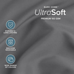 bare home drap-housse élastique périphérique assurant maintien sécurisé
