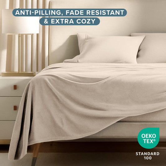 Bare Home drap‑housse élastique en place, maintien sûr au coin du matelas