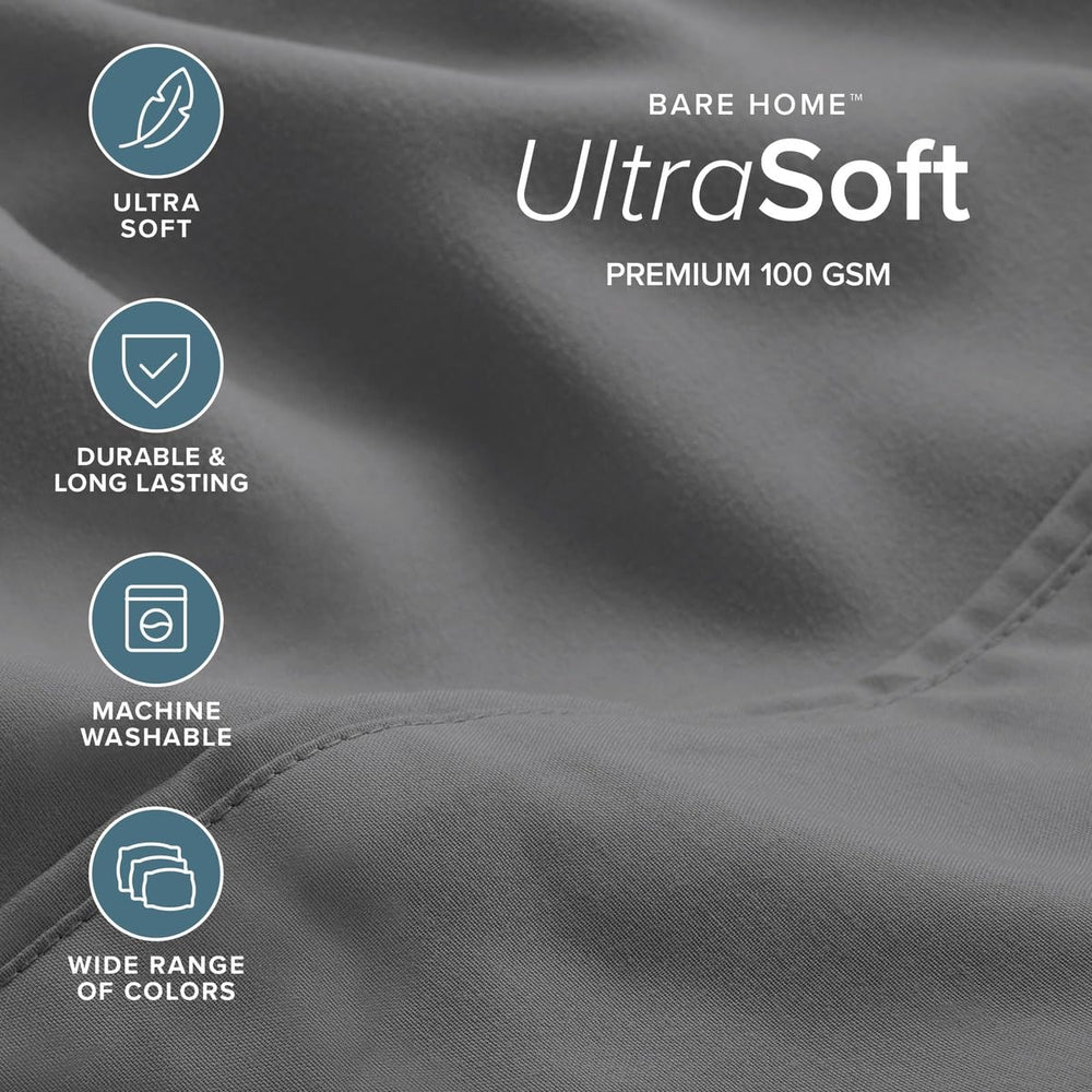 Bare Home drap-housse ajusté sur matelas profondeur 15" pour maintien sécurisé