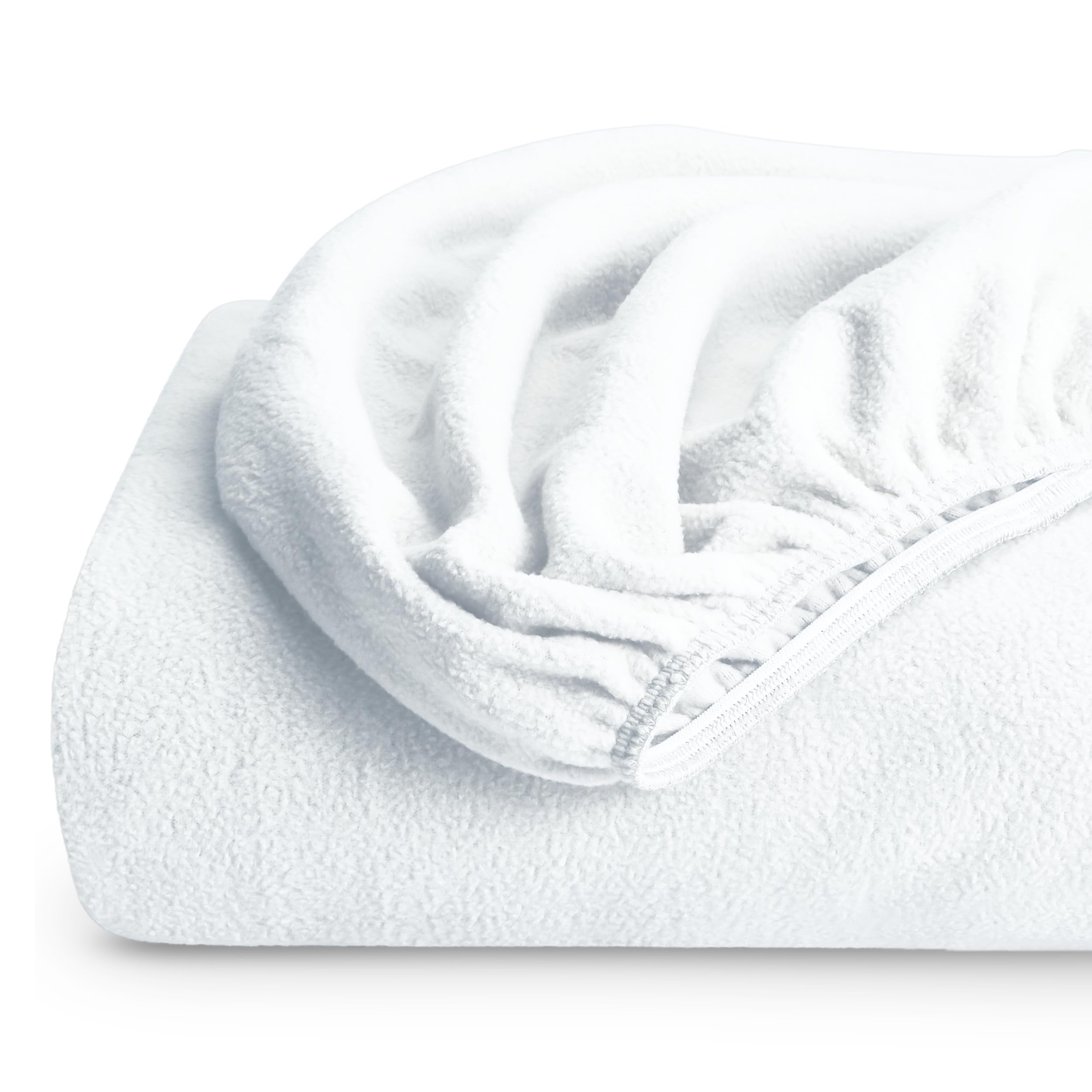 Bare Home drap-housse face avant montrant coupe ajustée et finition propre