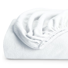Bare Home drap-housse face avant montrant coupe ajustée et finition propre