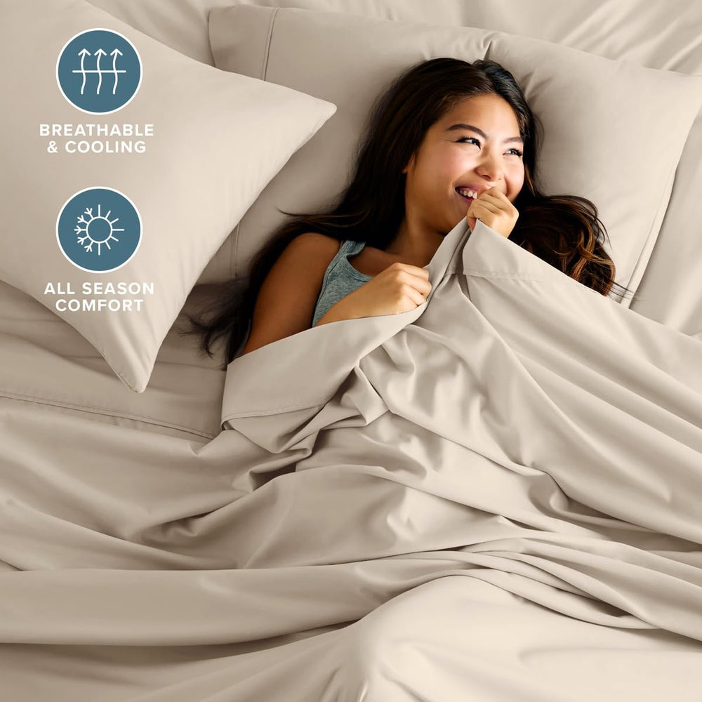 Bare Home drap-housse illustrant poches profondes et maintien pour matelas jusqu'à 15"