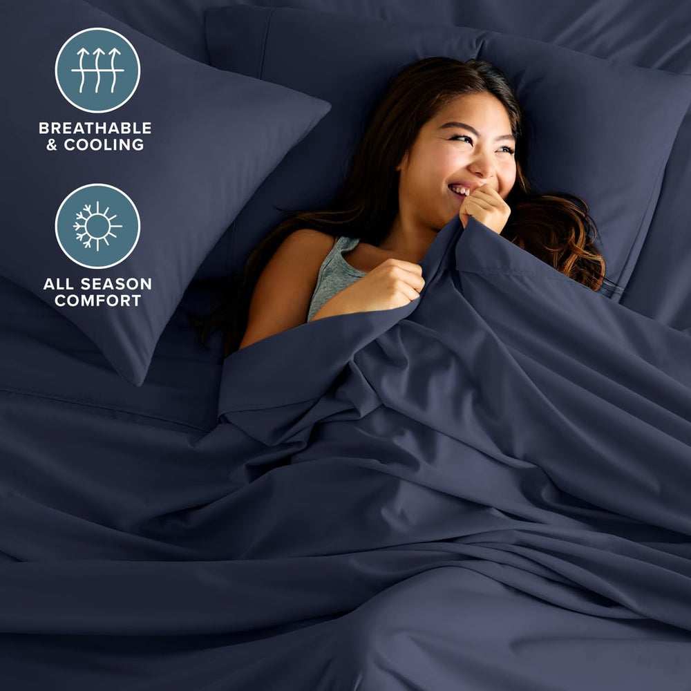 Bare Home drap-housse avec poches profondes offrant maintien sécurisé pour matelas épais