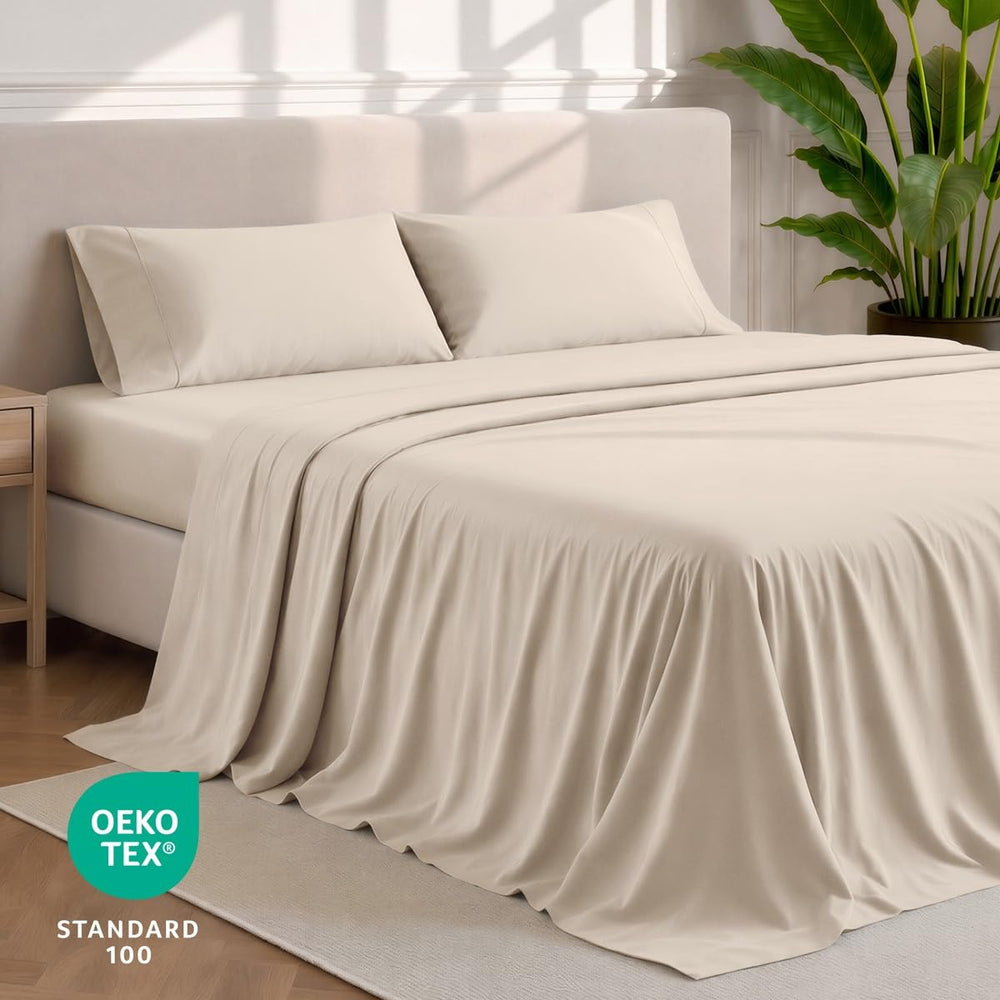 Bare Home drap plat avec marquage de dimensions 81 x 100 pouces pour guidage d'achat
