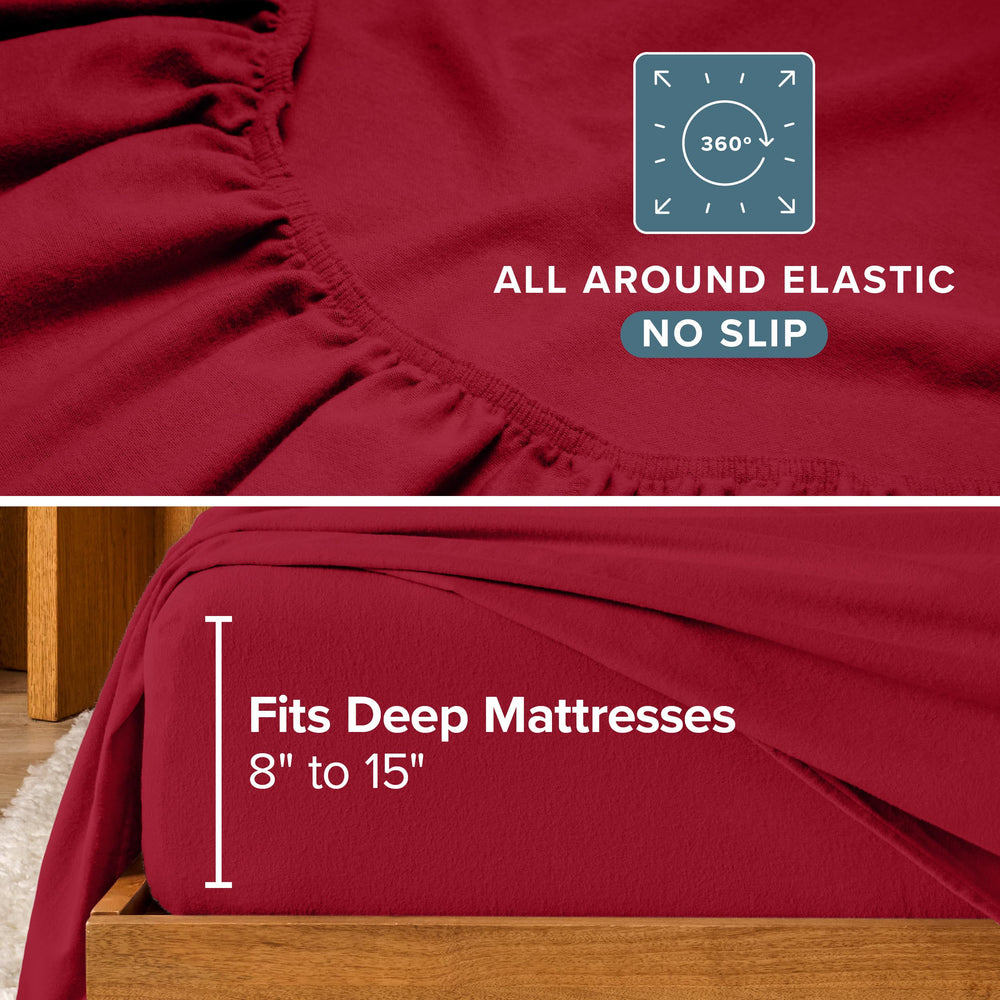 Bare Home comparaison taille matelas avec drap-housse pour scale visuel