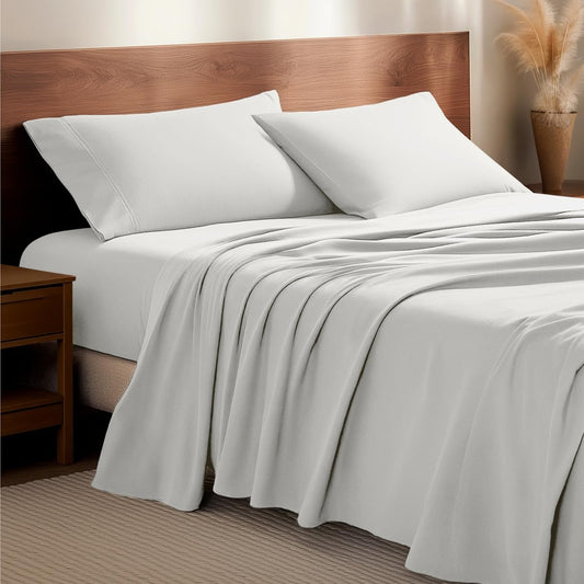 Bare Home emballage du jeu de draps King montrant contenu complet et présentation pratique