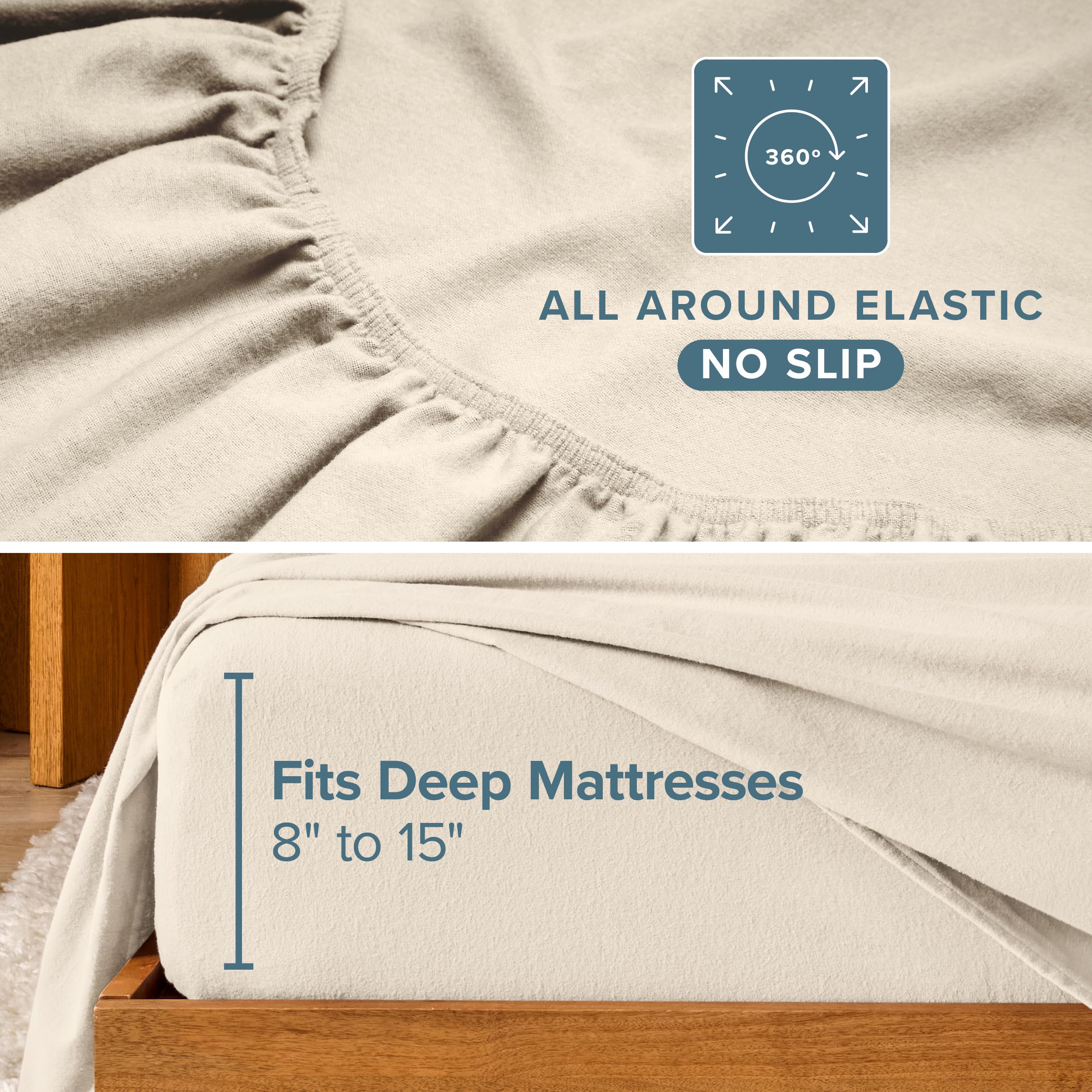 Bare Home draps posés sur lit en chambre illustrant chaleur et ambiance cosy