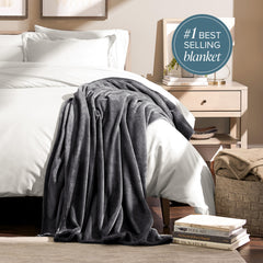 Bare Home couverture en usage sur canapé pour moment cosy