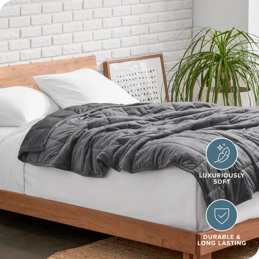 Bare Home couverture utilisée sur canapé pour détente immédiate
