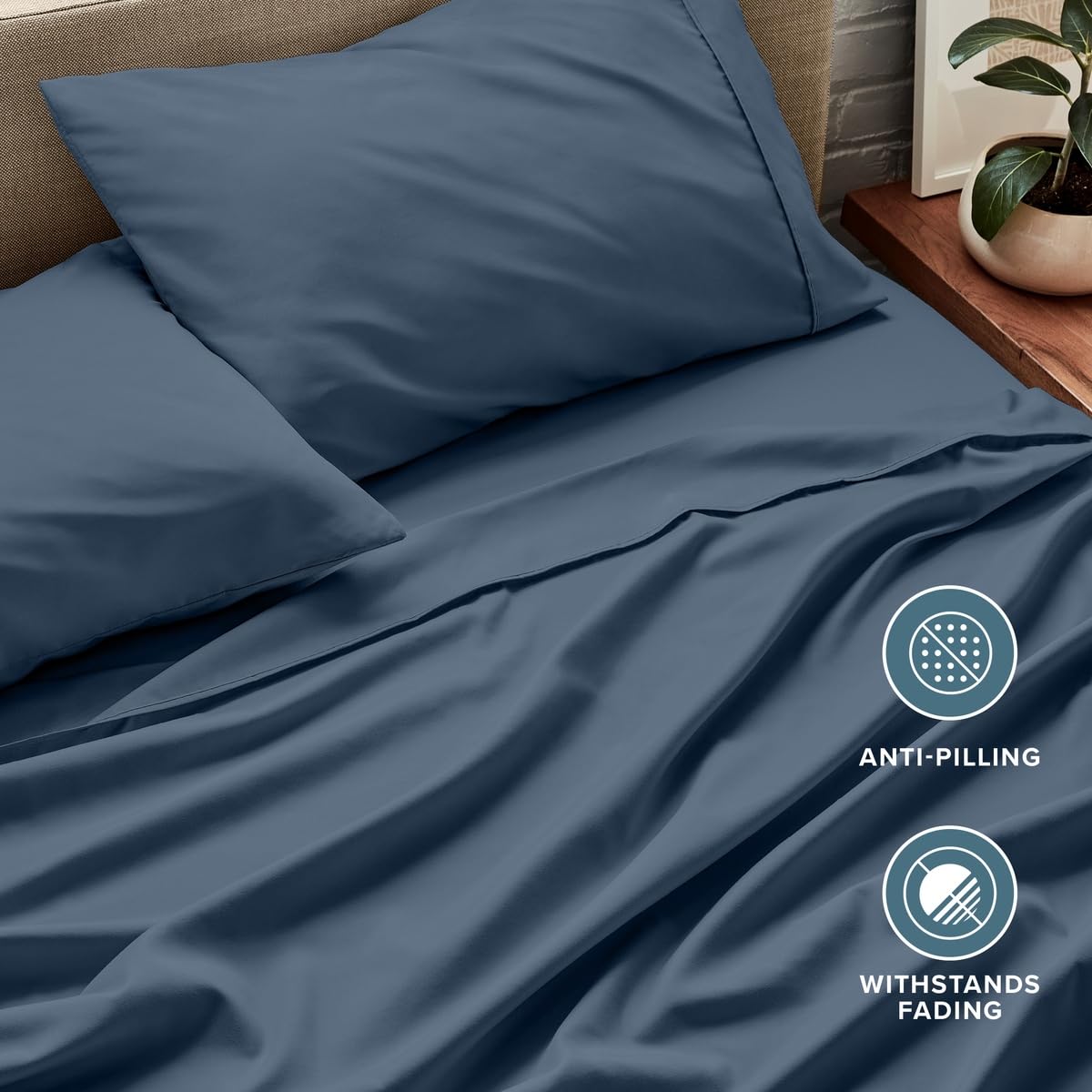 Bare Home étiquette produit en gros plan confirmant la marque et la qualité