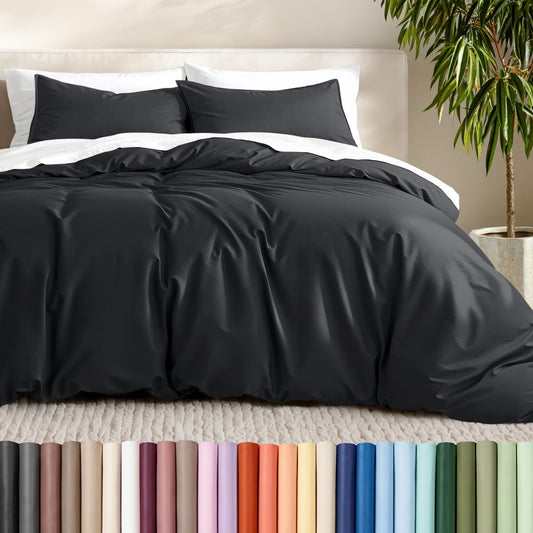 Bare Home housse couette face avant montrant style épuré et protection