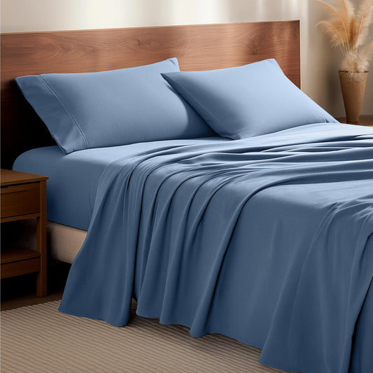 Bare Home housse-face montrant coupe ajustée et maintien confortable