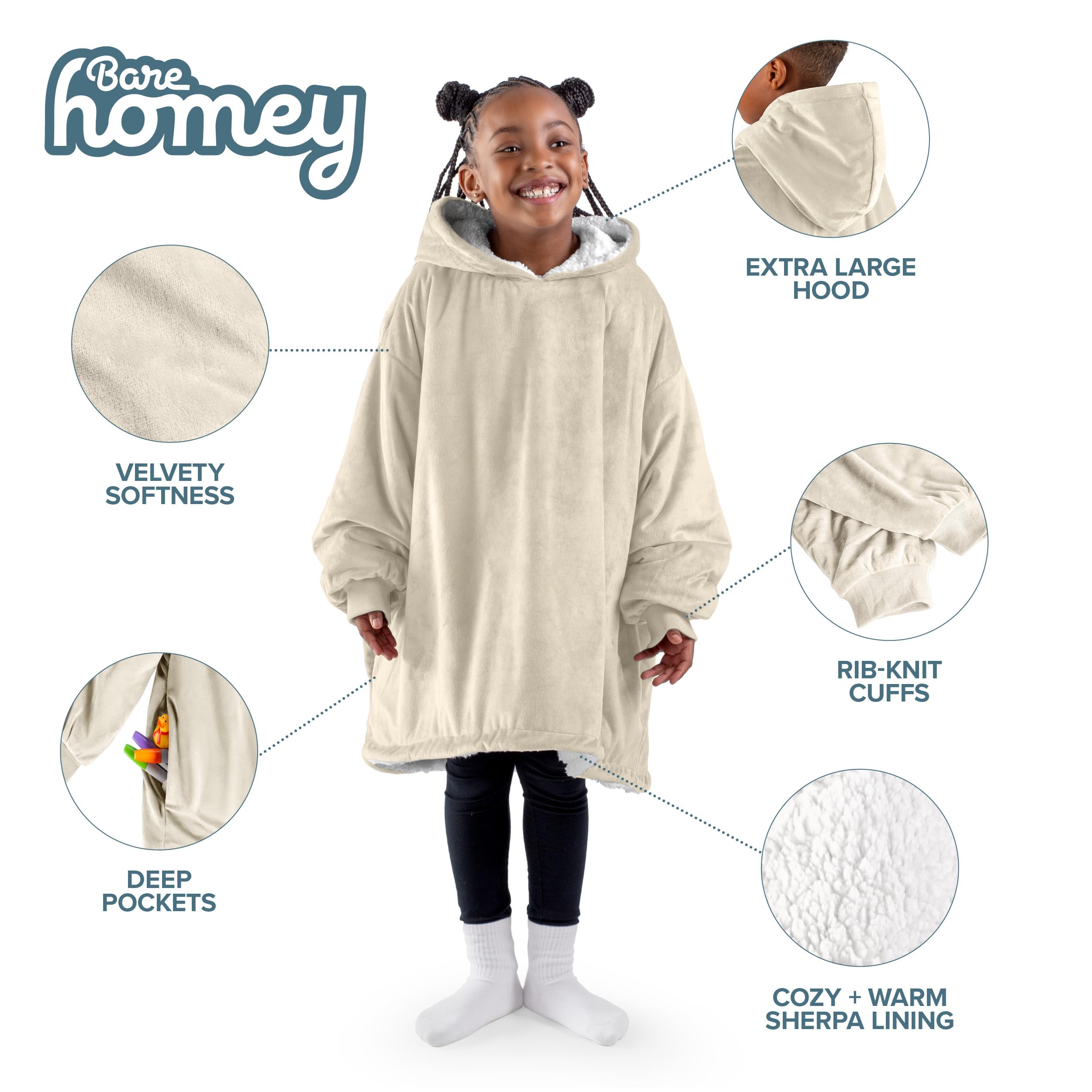 Bare Home doublure sherpa montrant douceur et isolation confortable