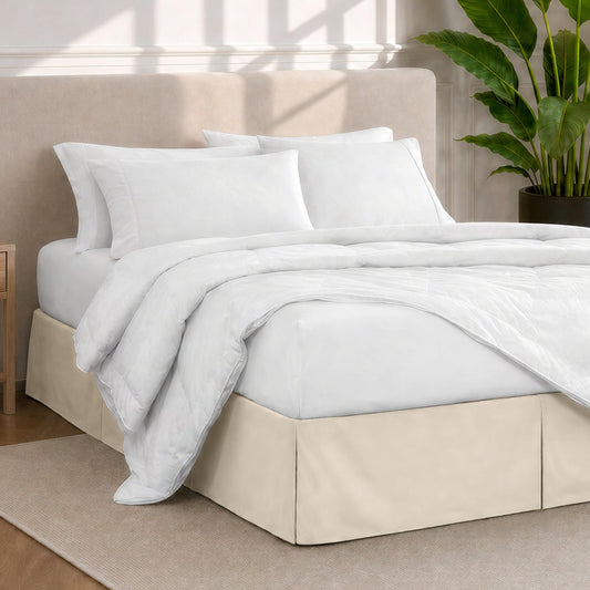 Bare Home zoom sur la microfibre ultra-douce montrant confort et durabilité