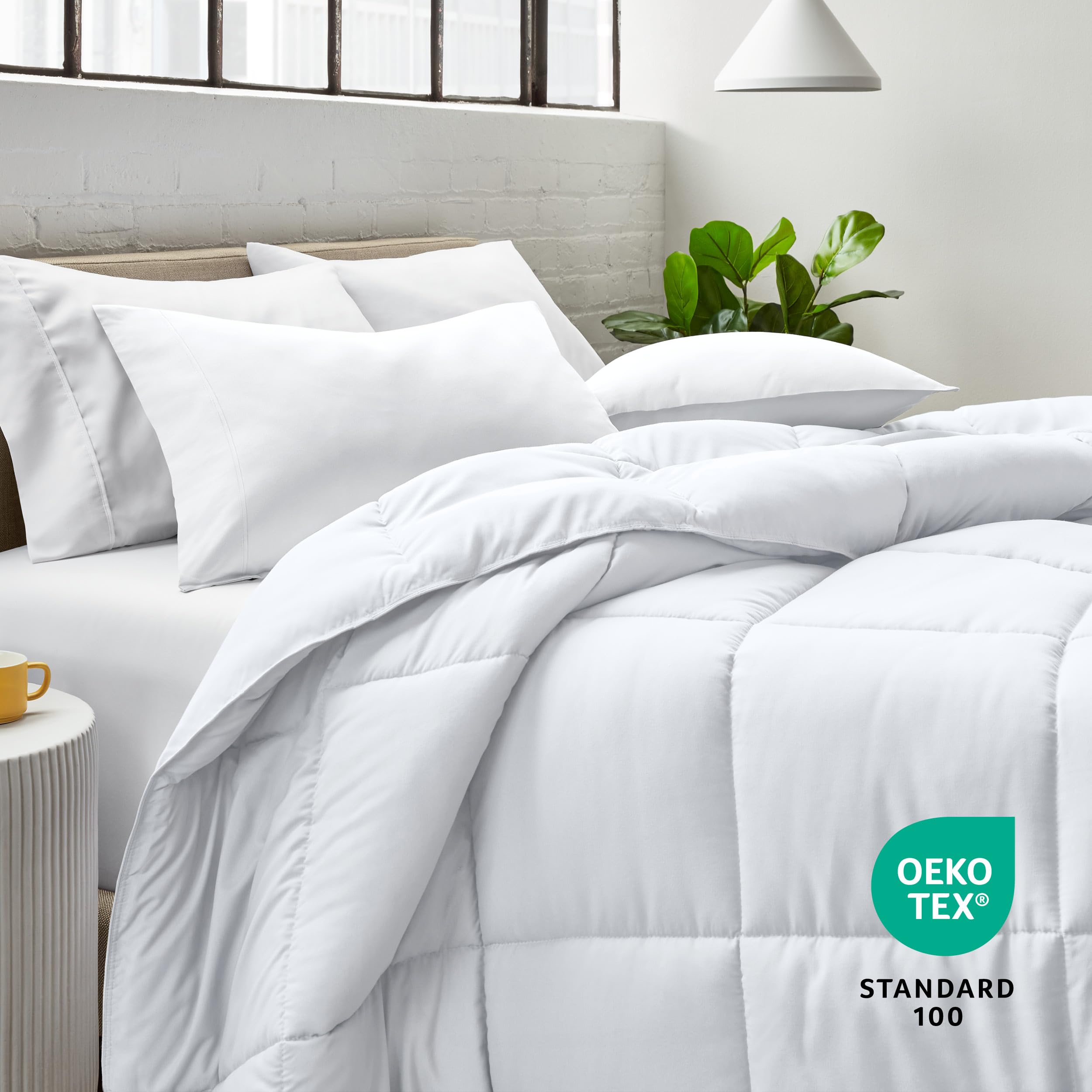 Bare Home couette compacte enroulée pour rangement pratique