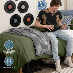 Bare Home taie d'oreiller assortie montrant coordination et confort