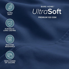 Bare Home gros-plan sur la texture brossée ultra-douce mettant en avant confort immédiat