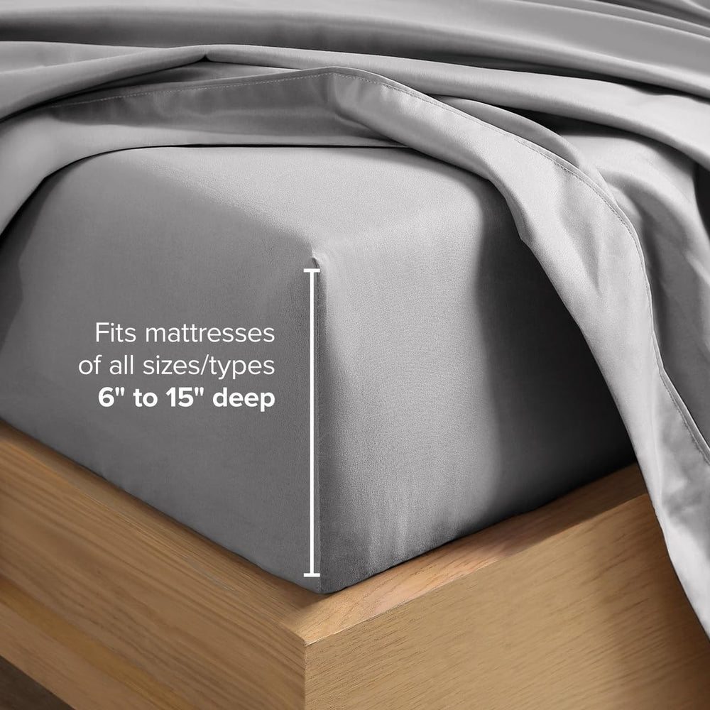 Bare Home texture du tissu brossé pour un toucher ultra-doux et respirant