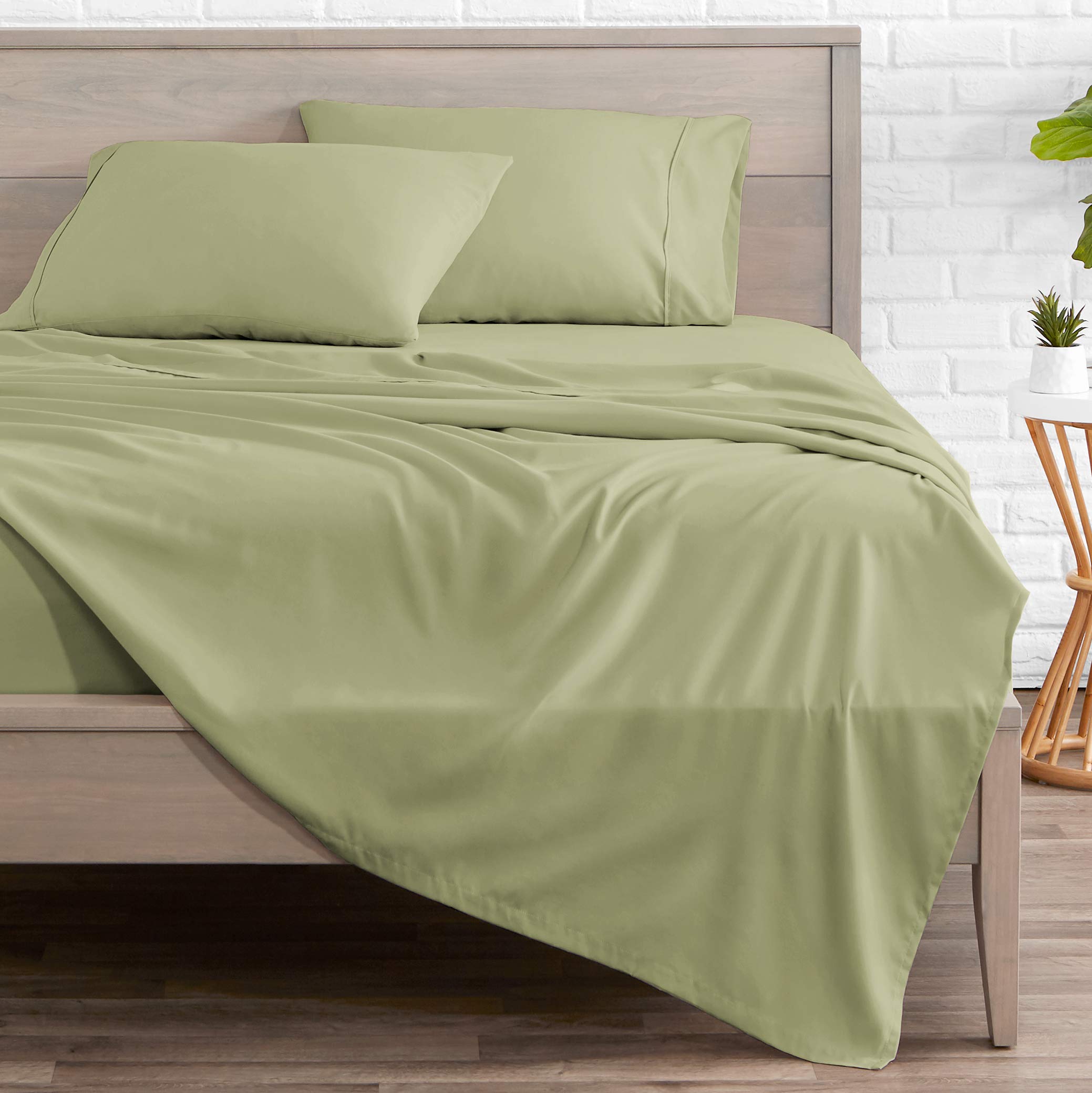 Bare Home gros plan sur la texture 1800 Ultra-Soft révélant douceur et confort tactile