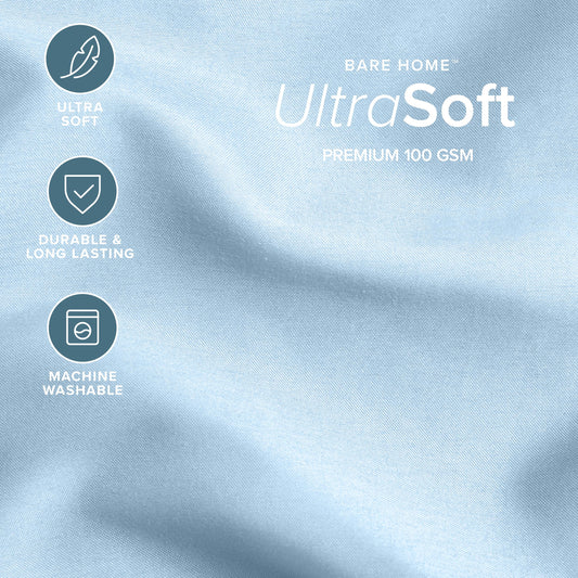 Bare Home microfibre brossée gros plan douceur et toucher moelleux
