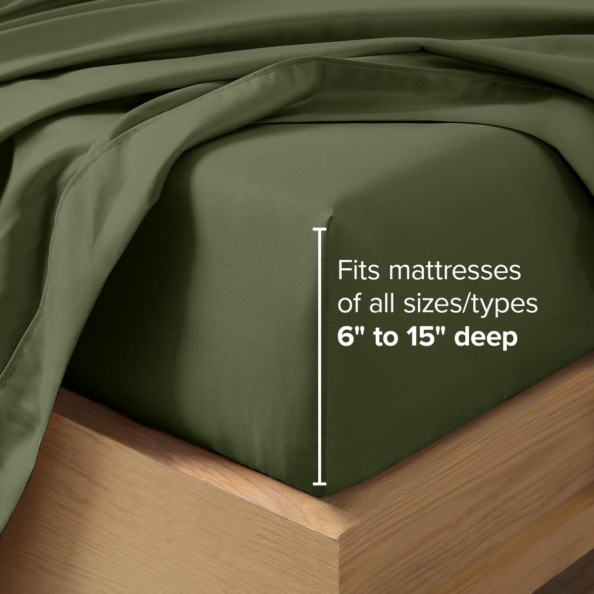 Bare Home démonstration profondeur de poche adaptée aux matelas épais