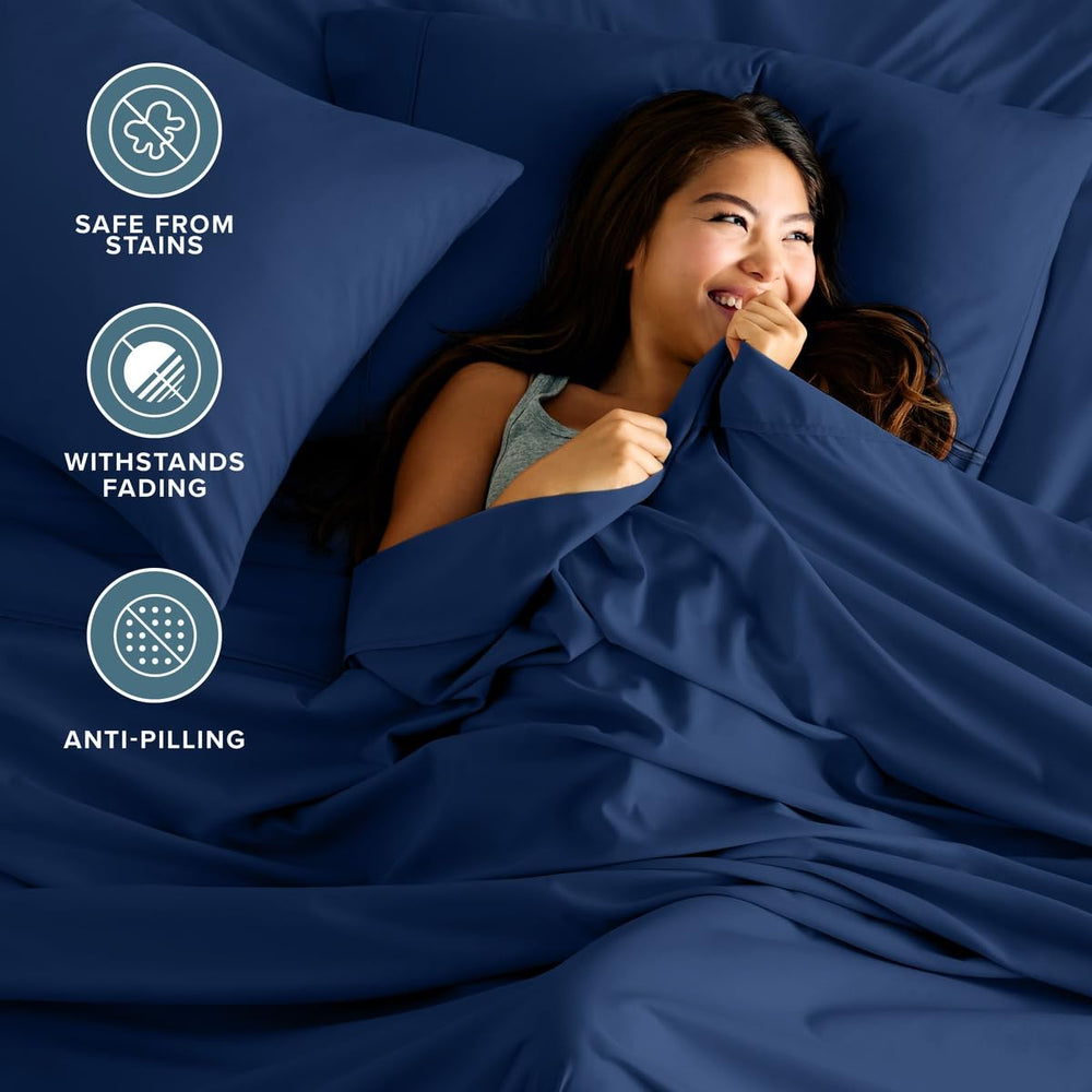 Bare Home comparaison épaisseur matelas illustrant la poche extra profonde