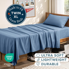 Bare Home texture du tissu 100 GSM brossé offrant douceur et respirabilité