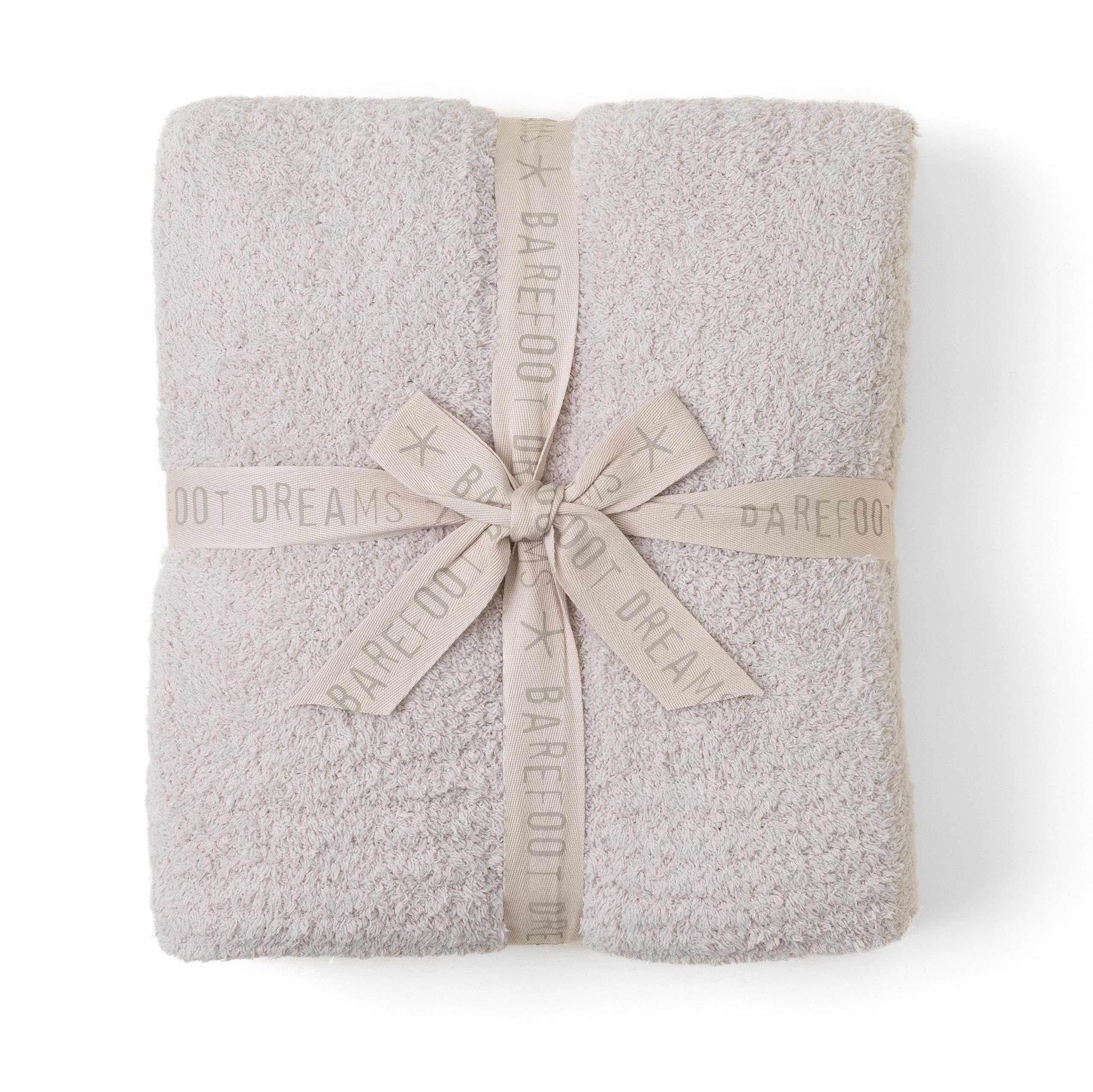 Barefoot Dreams couverture CozyChic face montrant élégance et confort