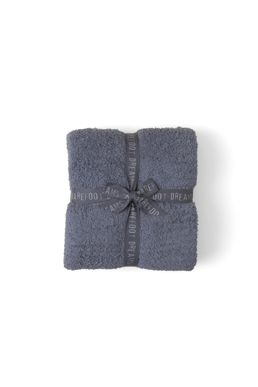 Barefoot Dreams vue avant du plaid Graphite montrant style et confort