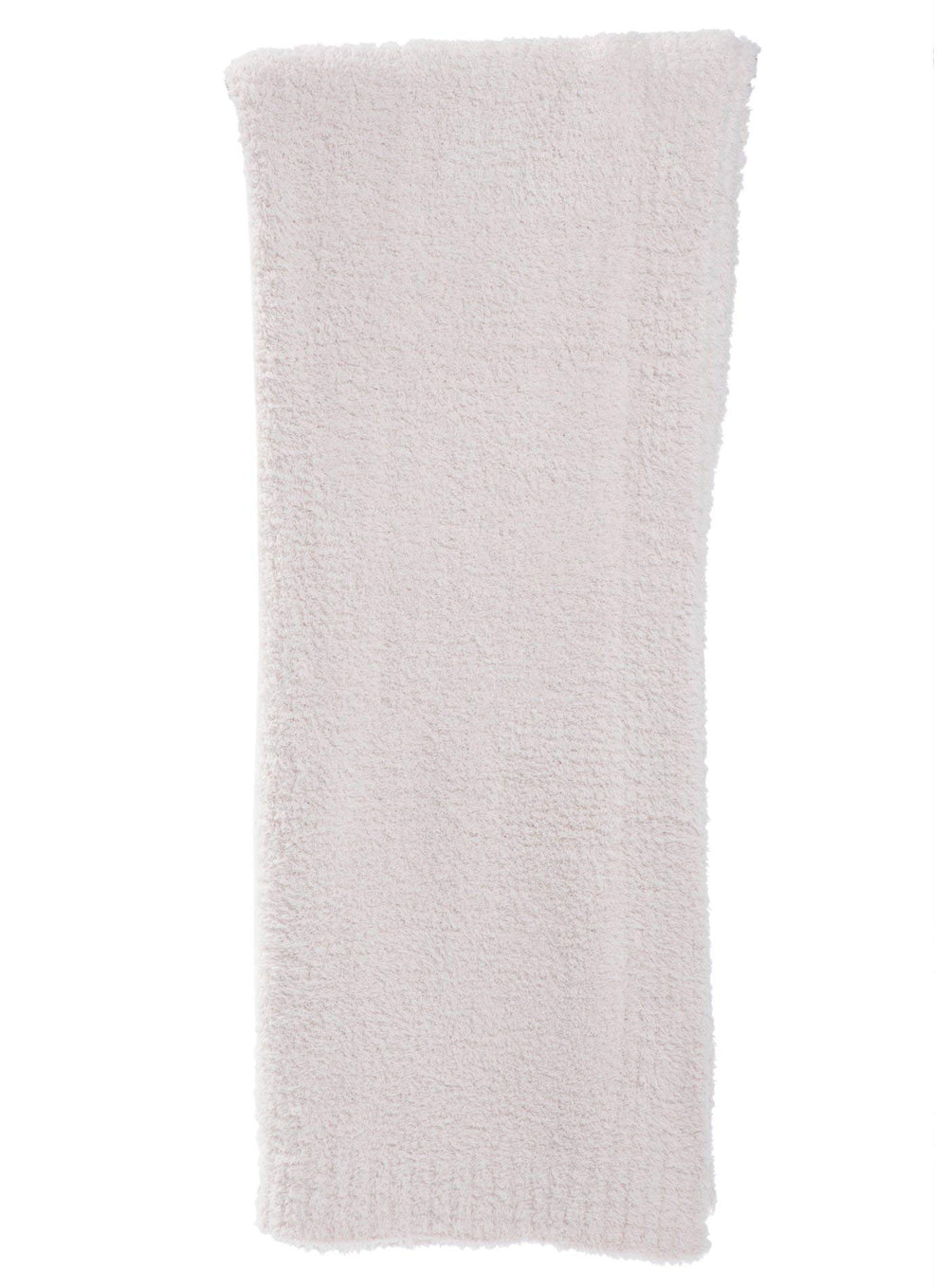 Barefoot Dreams gros plan sur la texture CozyChic montrant douceur et chaleur