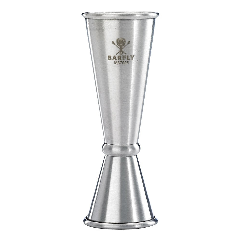 Barfly jigger cuve montrant mesures claires pour doses exactes