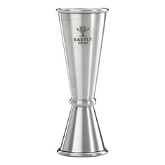 Barfly jigger cuve montrant mesures claires pour doses exactes
