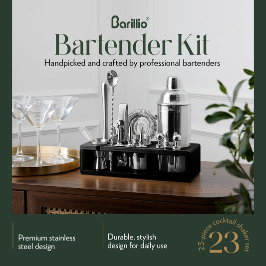 barillio support bambou noir élégant pour rangement pratique