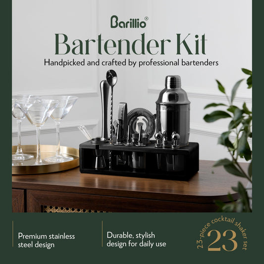 barillio support bambou noir pour rangement élégant et pratique