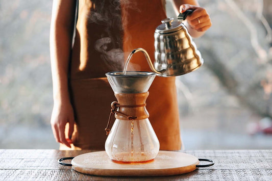 Barista Warrior gros plan maille fine montrant filtration précise