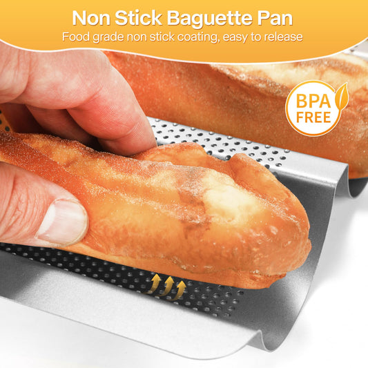 Barlket gros plan sur perforations assurant circulation d'air et croûte croustillante
