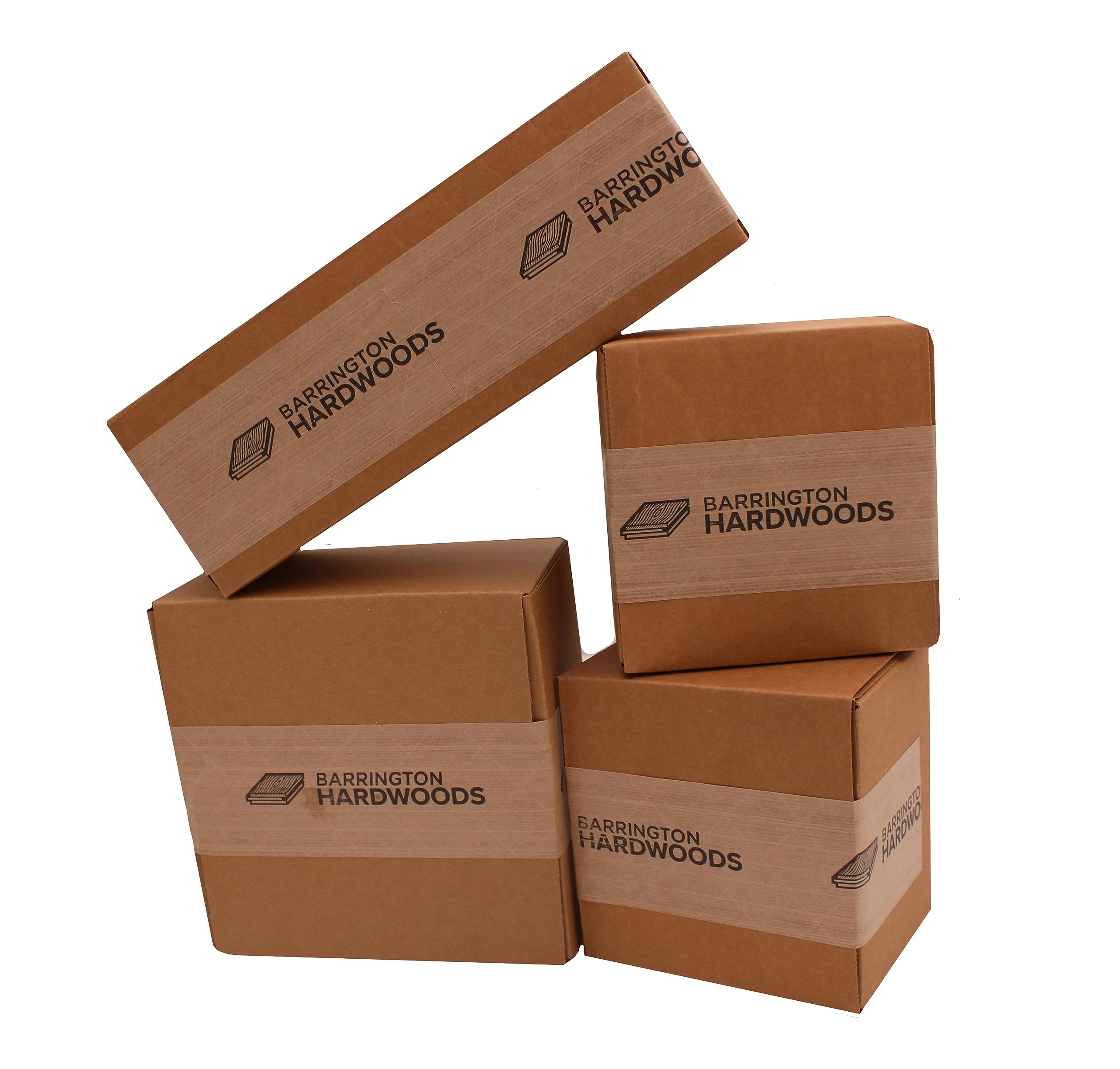 Barrington Hardwoods comparatif à la règle montrant longueur 24 pouces pratique