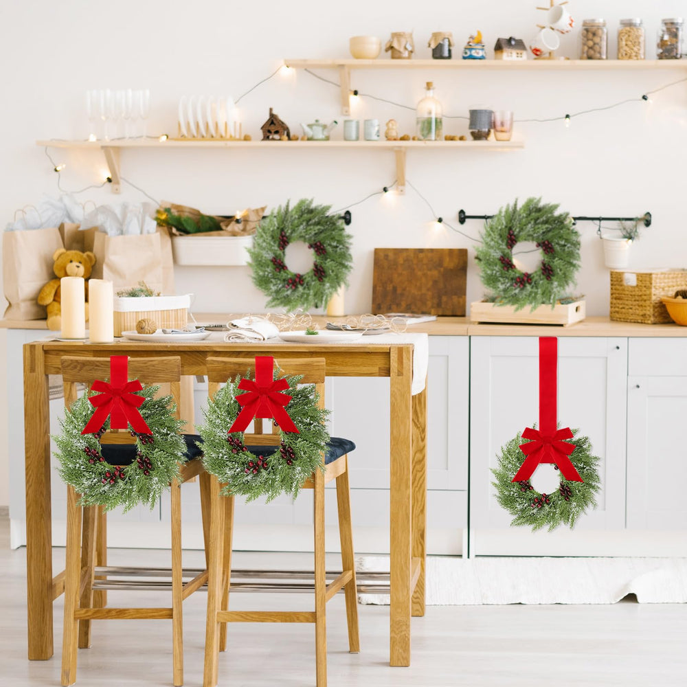 Barydat ensemble huit couronnes pliées avantage lot pour partager décor