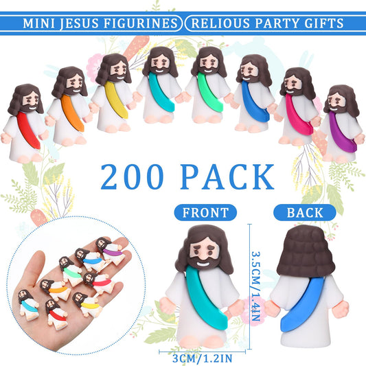 Barydat gros plan sur une figurine Jésus en résine, détail net et durable