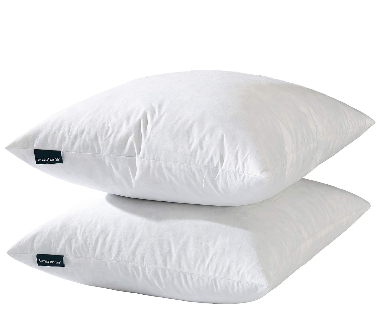 basic home insert 26x26 face avant montrant un gonflant hôtelier confortable