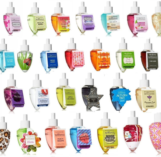 Bath & Body Works ampoule Wallflower face avant montrant le design et facilité d'installation
